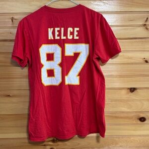 Fanatics Kansas City Chiefs Red Travis Kelce #87 T-Shirt Medium
